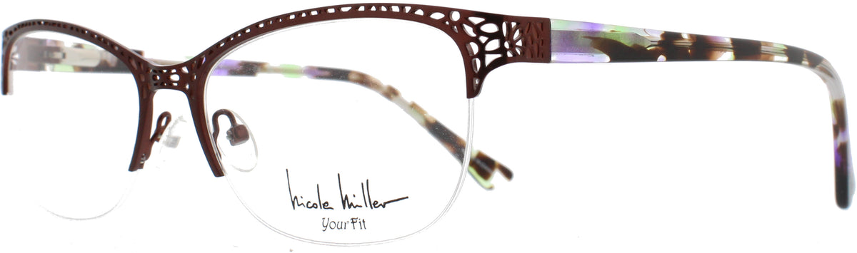 Nicole Miller Eckford XL rotbraun